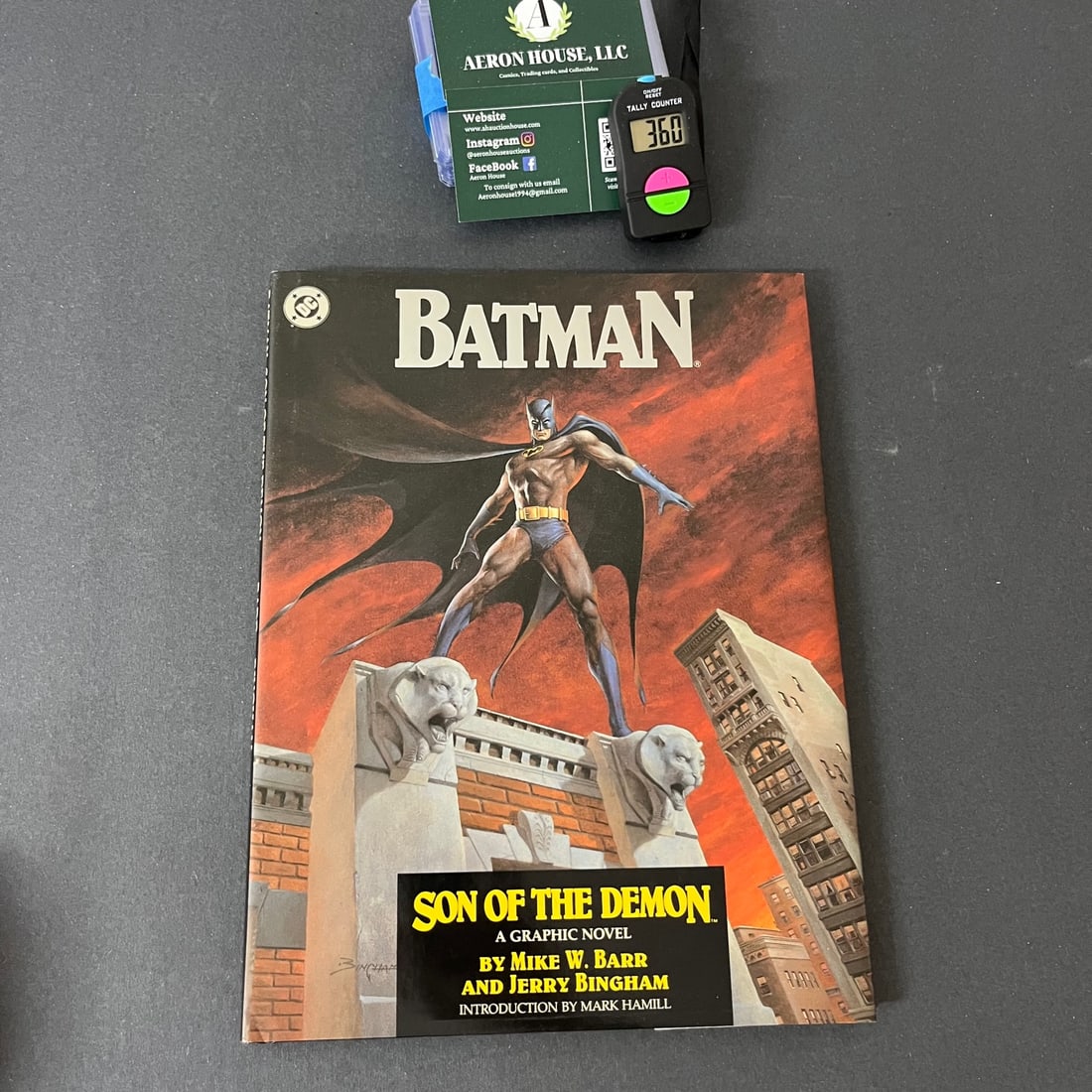 Batman Son of the Demon 1st app Batman's Son: 1st printing edition We are a veteran owned company. Please look at the pictures carefully to determine what you believe the condition of collectible is. We are currently accepting consignments. Email