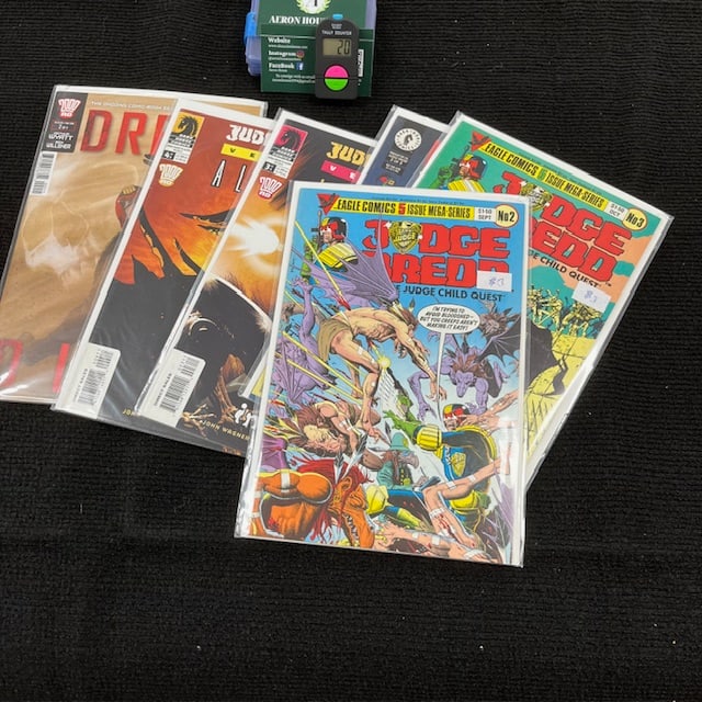 Judge Dredd comic lot various titles (1 of 1)