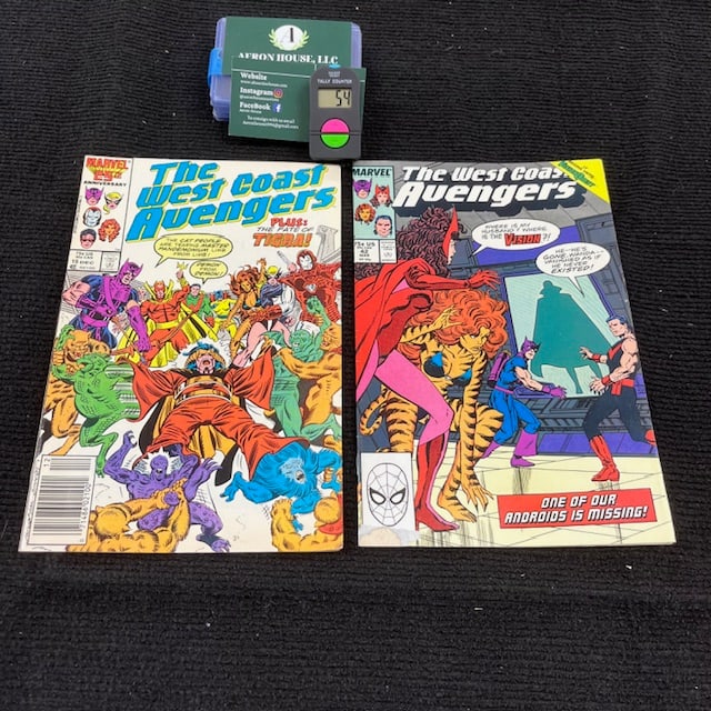 West Coast Avengers 15 & 42 Key Issues (1 of 2)
