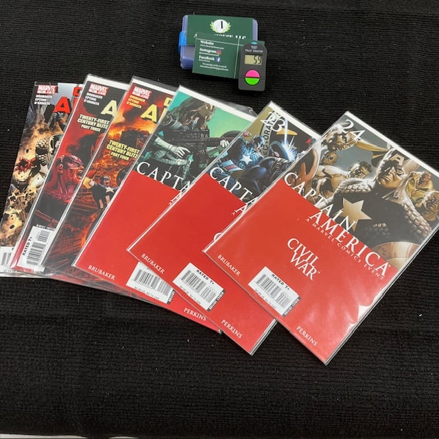 Captain America 19-24 Civil War + Other Cap Issues (1 of 3)