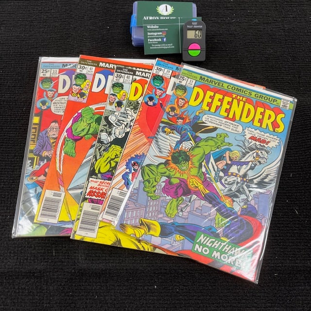 Defenders Bronze Age Comic lot: We are a veteran owned company. Please look at the pictures carefully to determine what you believe the condition of collectible is. We are currently accepting consignments. Email us a aeronhouse1994@
