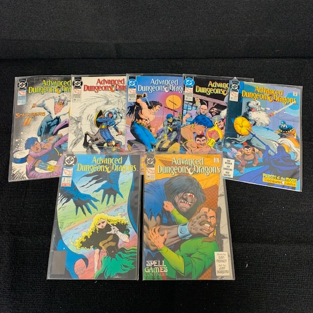 Advanced Dungeons & Dragons DC Series Comic Lot (1 of 1)