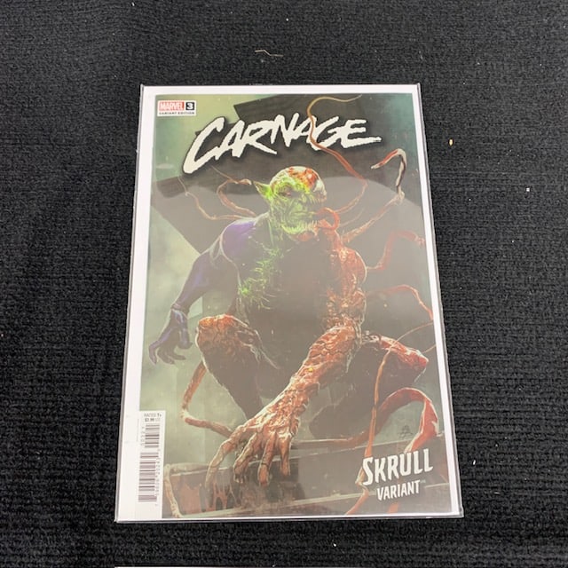 Carnage 3 Skrull Variant Cover (1 of 1)