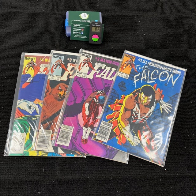 Falcon 1-4 Marvel Mini-Series: We are a veteran owned company. Please look at the pictures carefully to determine what you believe the condition of collectible is. We are currently accepting consignments. Email us a aeronhouse1994@