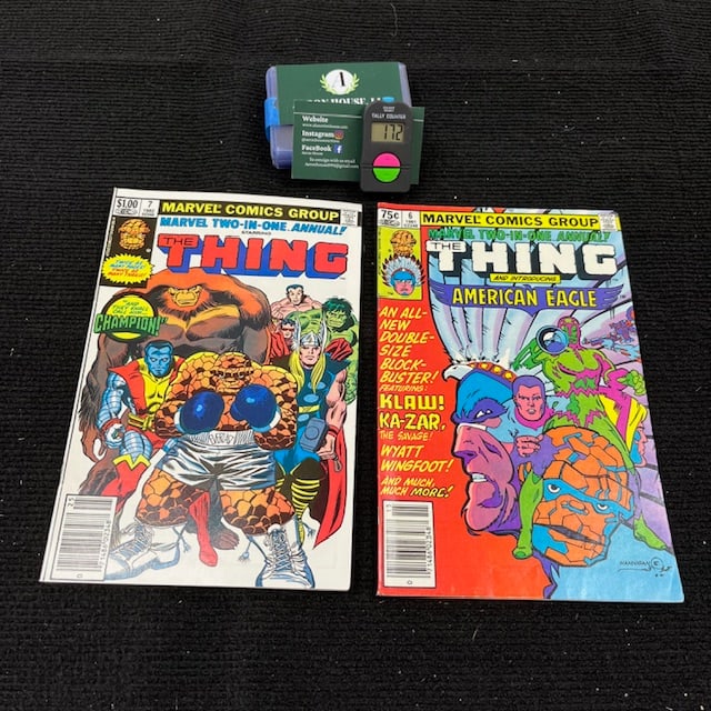 Marvel Two in one annuals 4, 5, 6, & 7 Key Issues (1 of 2)