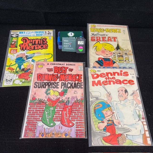 Dennis the Menace Comic Lot w/ Marvel #1 (1 of 1)