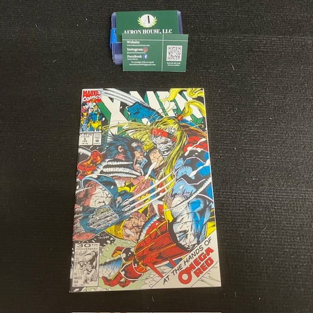 X-men 5 2nd app Omega Red: We are a veteran owned company. Please look at the pictures carefully to determine what you believe the condition of collectible is. We are currently accepting consignments. Email us a aeronhouse1994@