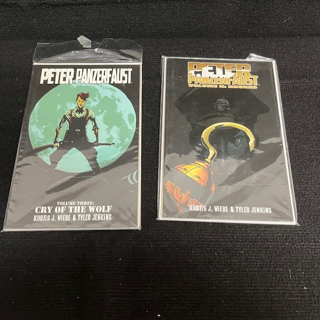 Peter Panzerfaust TPB Lot: We are a veteran owned company. Please look at the pictures carefully to determine what you believe the condition of collectible is. We are currently accepting consignments. Email us a aeronhouse1994@