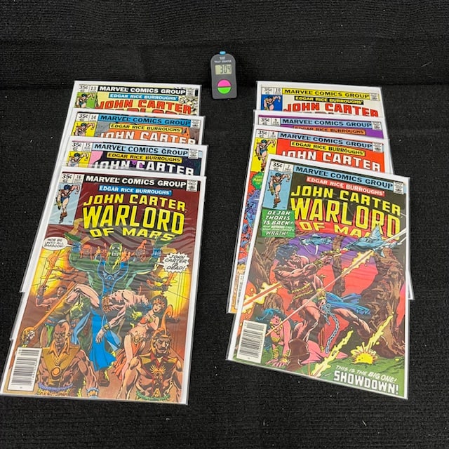 John Carter Warlord Of Mars Marvel Bronze Age Lot (1 of 2)