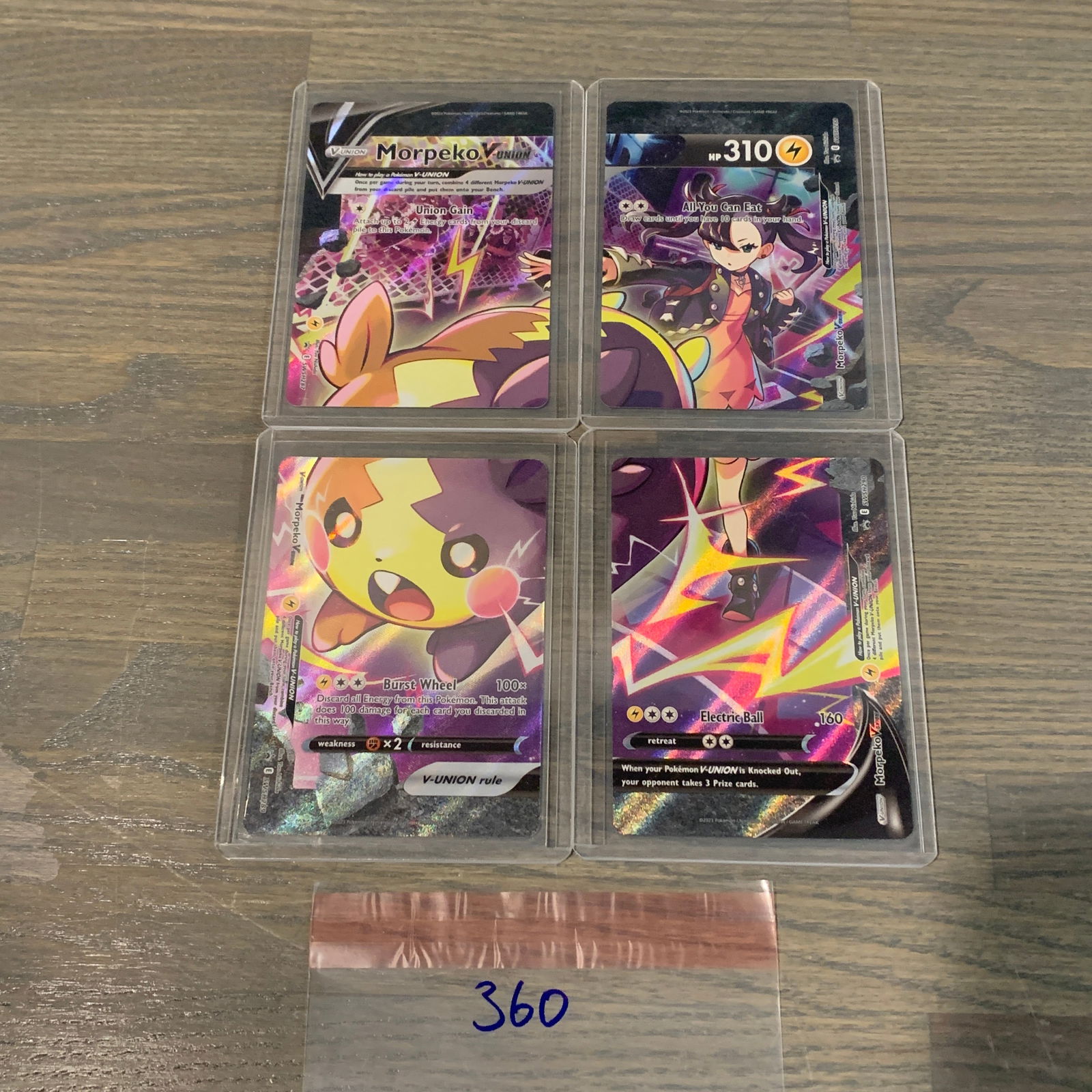 Morpeko V-Union Pokemon Cards (1 of 2)