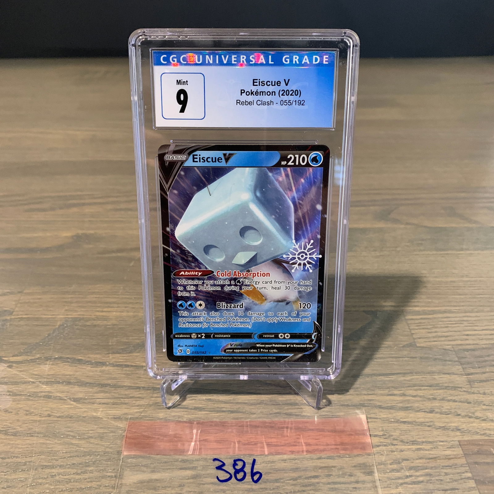 CGC 9 Eiscue V Snowflake Stamp Pokemon Card (1 of 3)