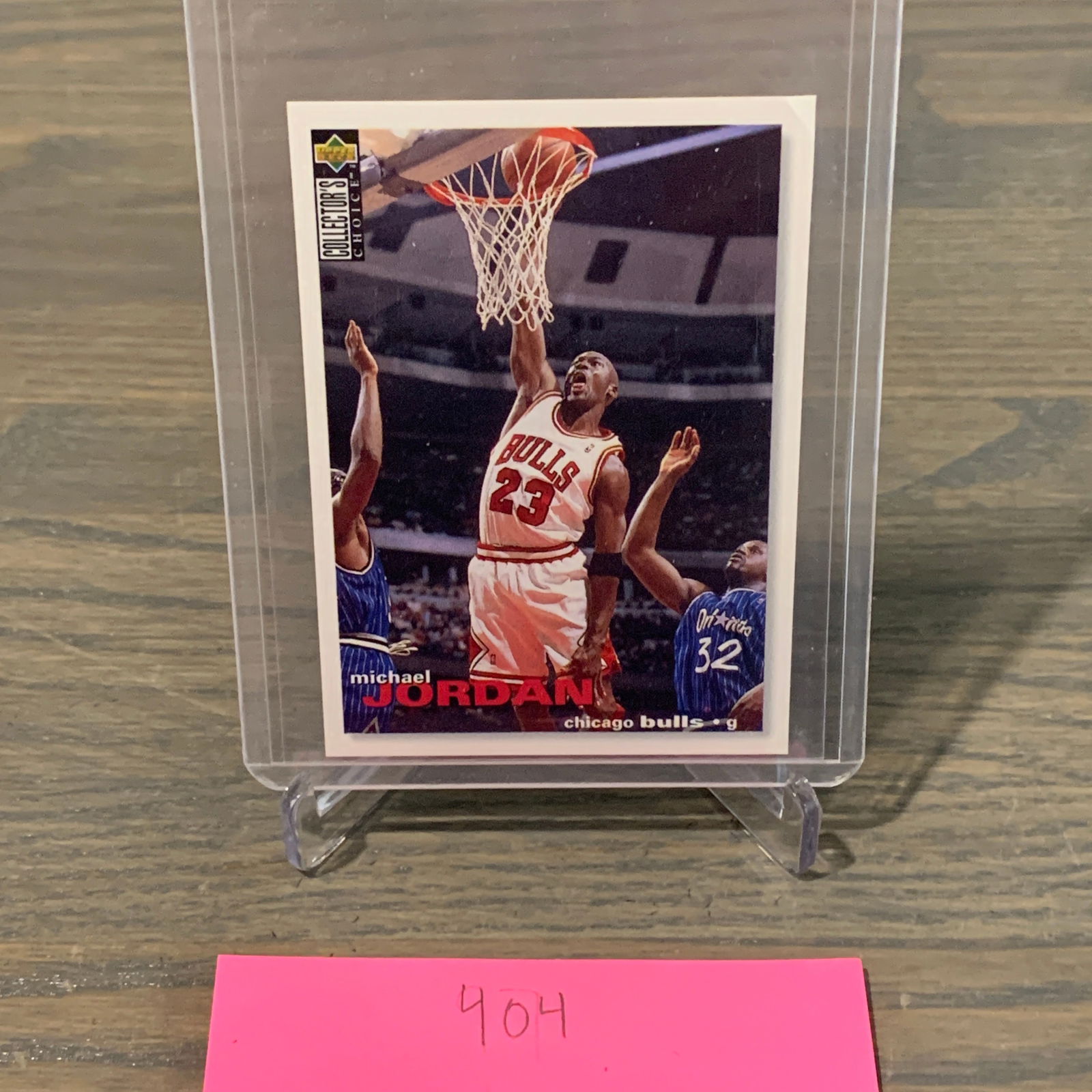 Michael Jordan #120 UD Basketball Card (1 of 2)