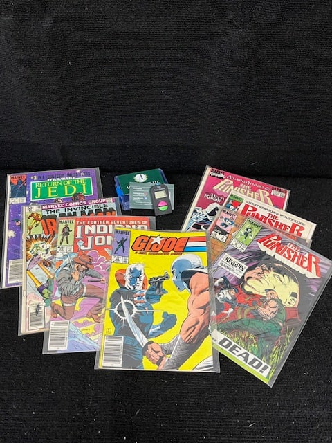 Marvel Comic Lot w/ G.i. Joe, Punisher, ++ (1 of 4)