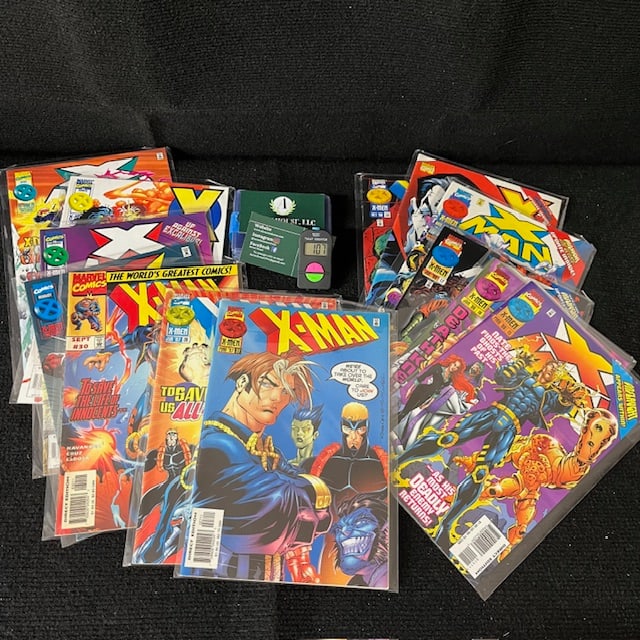 X-Man comic lot Marvel Modern Age (1 of 2)
