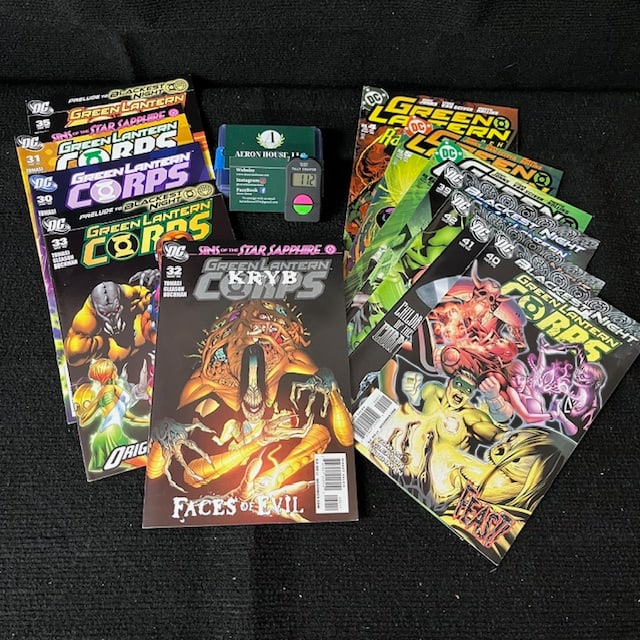 Green Lantern Corps Comic Lot w/Blackest Night (1 of 1)