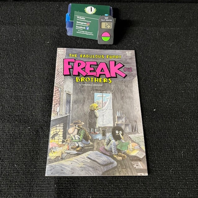 Fabulous Furry Freak Brothers 12 1st Printing: We are a veteran owned company. Please look at the pictures carefully to determine what you believe the condition of collectible is. We are currently accepting consignments. Email us a aeronhouse1994@