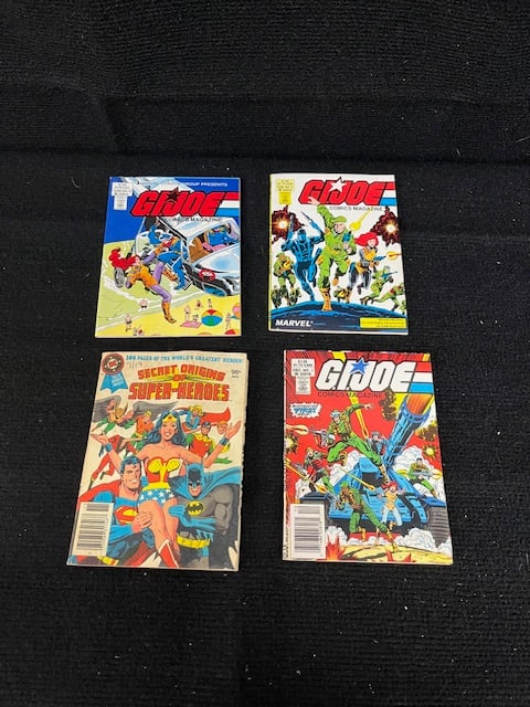 G.I. Joe Comics Magazine 1, 2, 4, + (1 of 2)