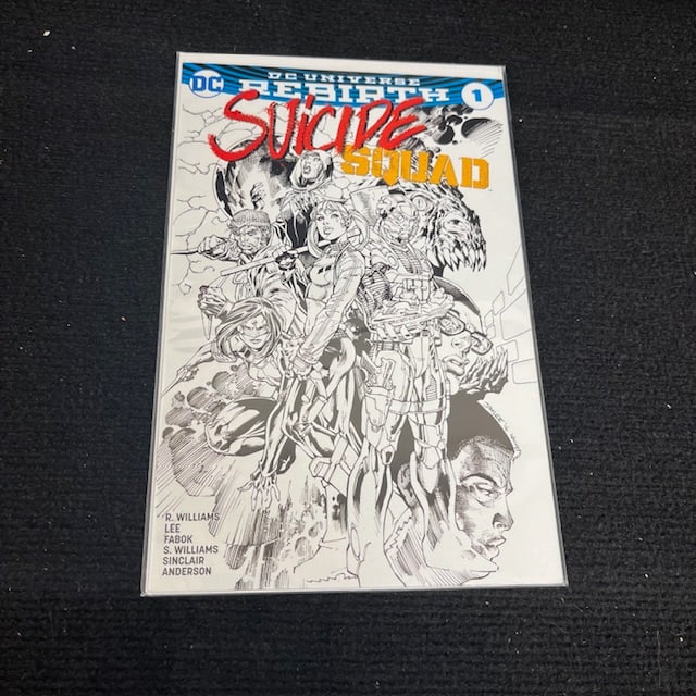 Suicide Squad 1 Convention Exclusive Sketch Ed. (1 of 1)