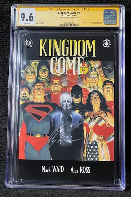 Kingdom come 2 CGC SS 9.6 Alex Ross (1 of 1)