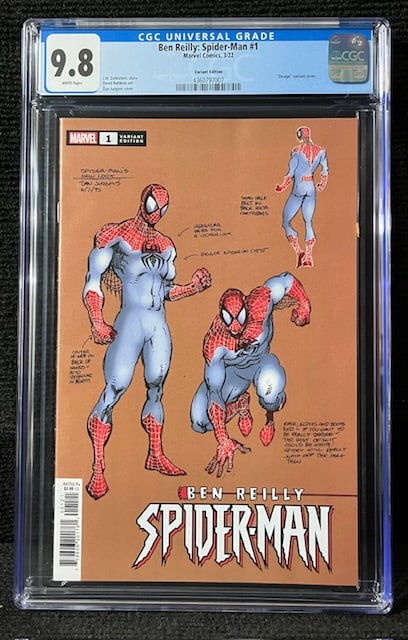 Ben Reilly Spider-man 1 CGC 9.8 1:10 RI (1 of 1)