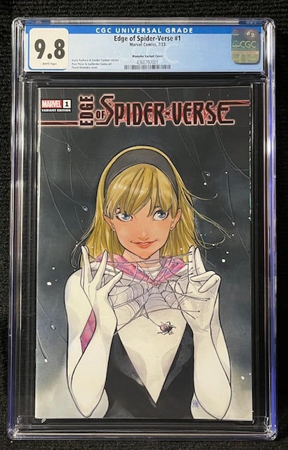 edge of the spider-verse 1 CGC 9.8 Momoko Variant (1 of 1)