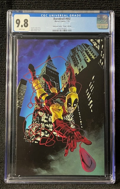 Daredevil 602 Uknown Comics Virgin Ed CGC 9.8 (1 of 1)