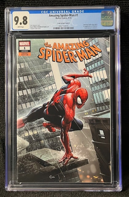 Amazing Spider-man 1 Craine Variant E CGC 9.8 (1 of 1)