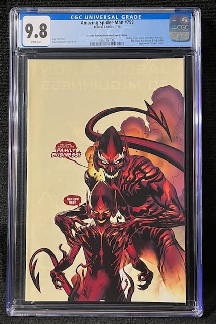 Amazing Spider-Man 799 CGC 9.8 Virgin Edition (1 of 1)