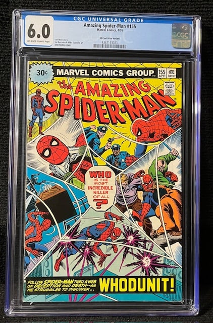 Amazing Spider-man 155 30 cent Price Variant CGC (1 of 1)