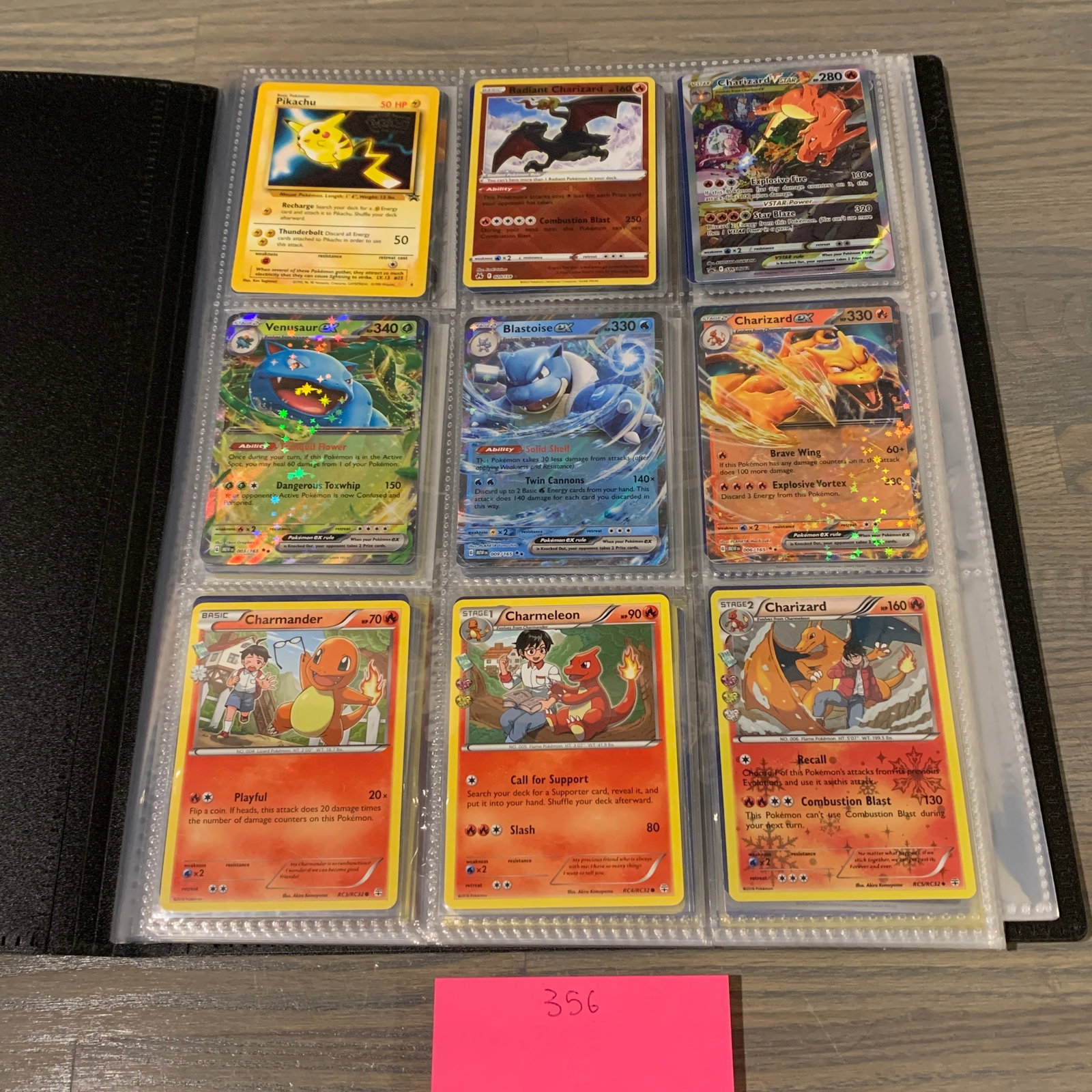 Modern and vintage Pokemon card binder (1 of 10)