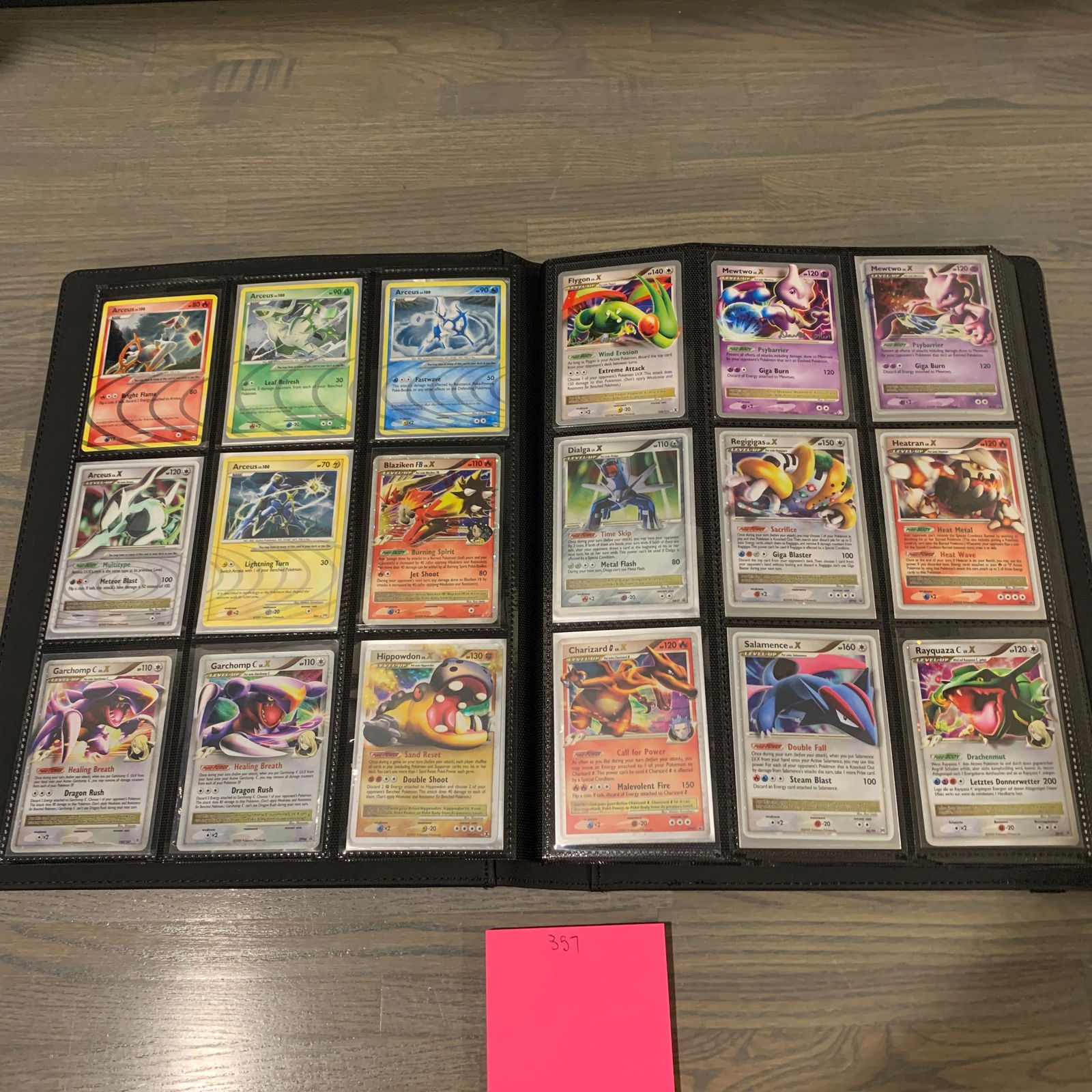 Older Pokemon card binder, LV.X (1 of 19)