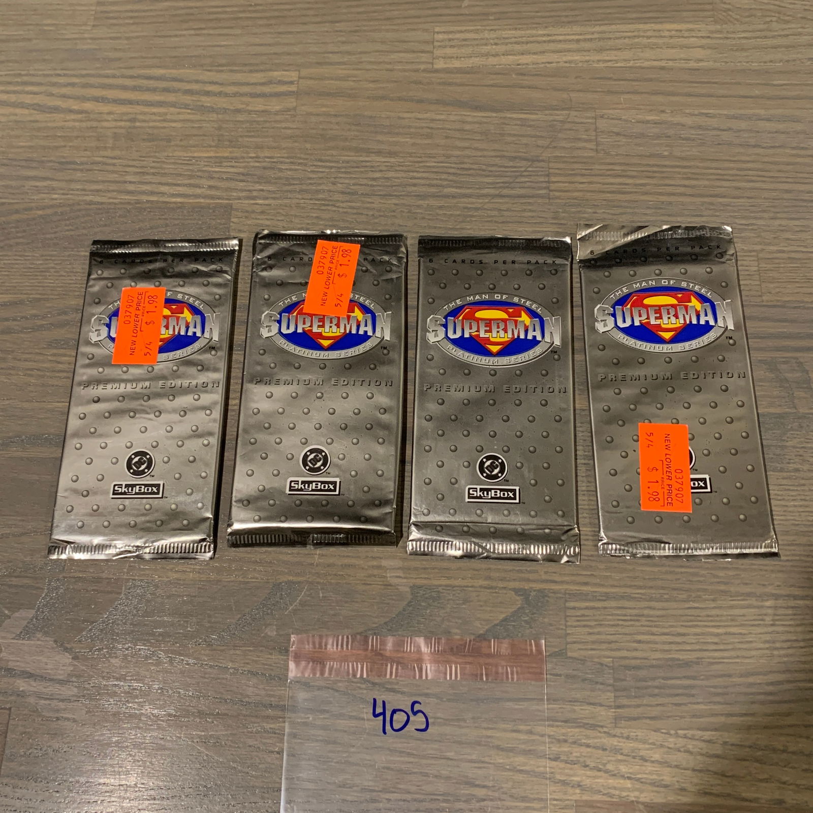 Superman Platinum Series Packs and Cards (1 of 6)