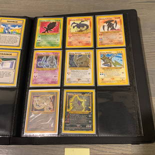 Neo Destiny Master Set, with Shining Pokemon cards: Complete Neo Destiny Master Set. Includes complete set of secret rare shining Pokemon cards. This is a very rare master set of vintage Pokemon cards. We are a veteran owned company. Please look at the