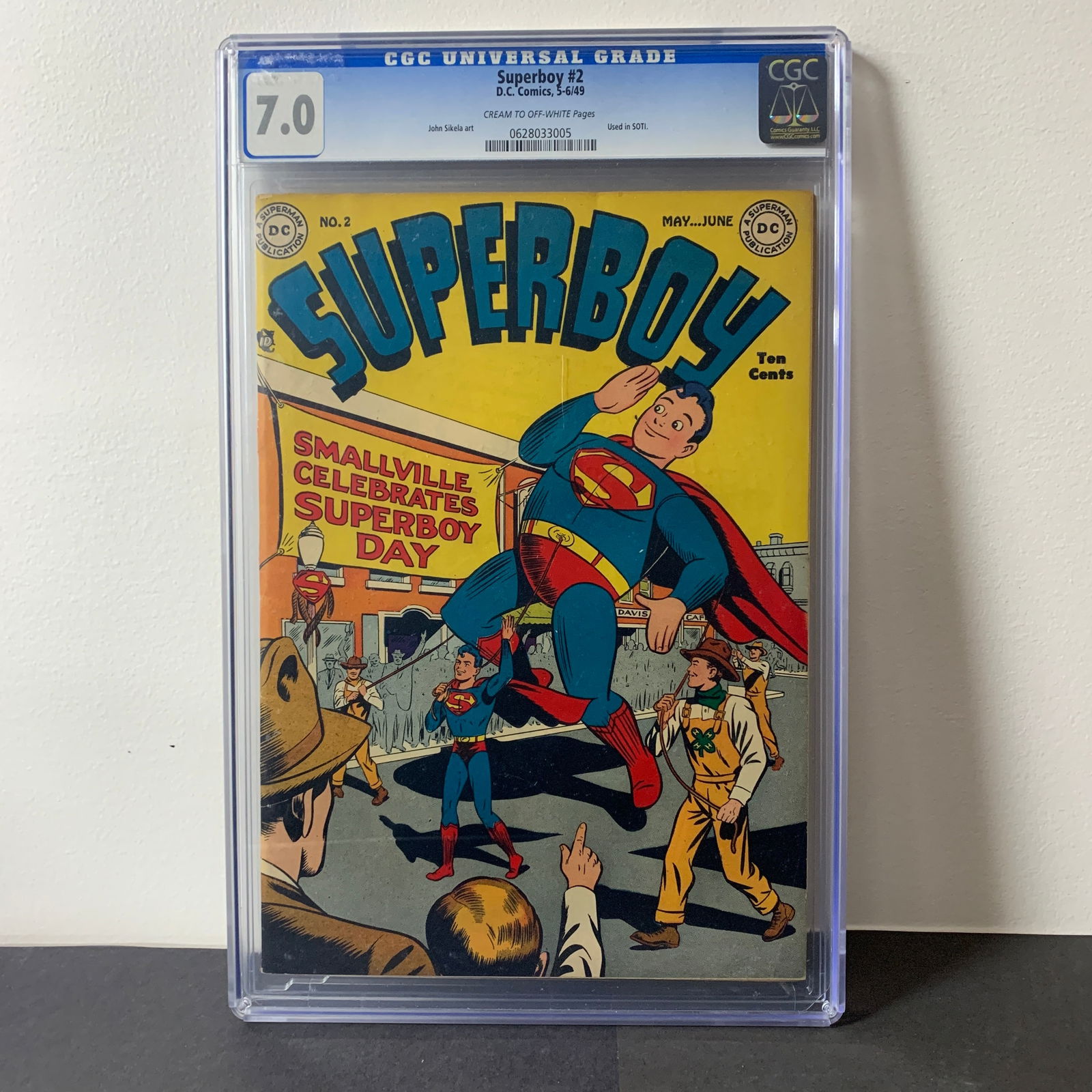 Super Boy #2 CGC 7.0 1st Smallville (1 of 2)