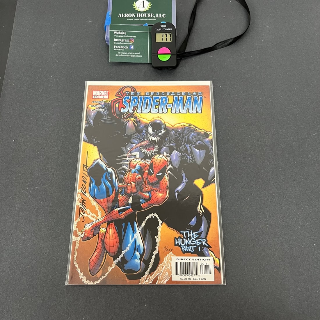 Spectacular Spider-man 1 Signed by John Romita DF COA (1 of 2)