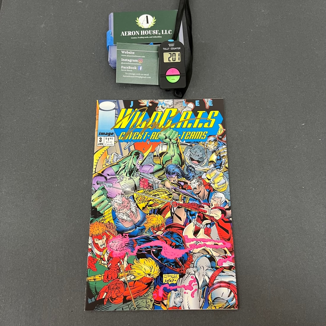 WildC.A.T.S 3 Signed by Jim Lee (1 of 4)