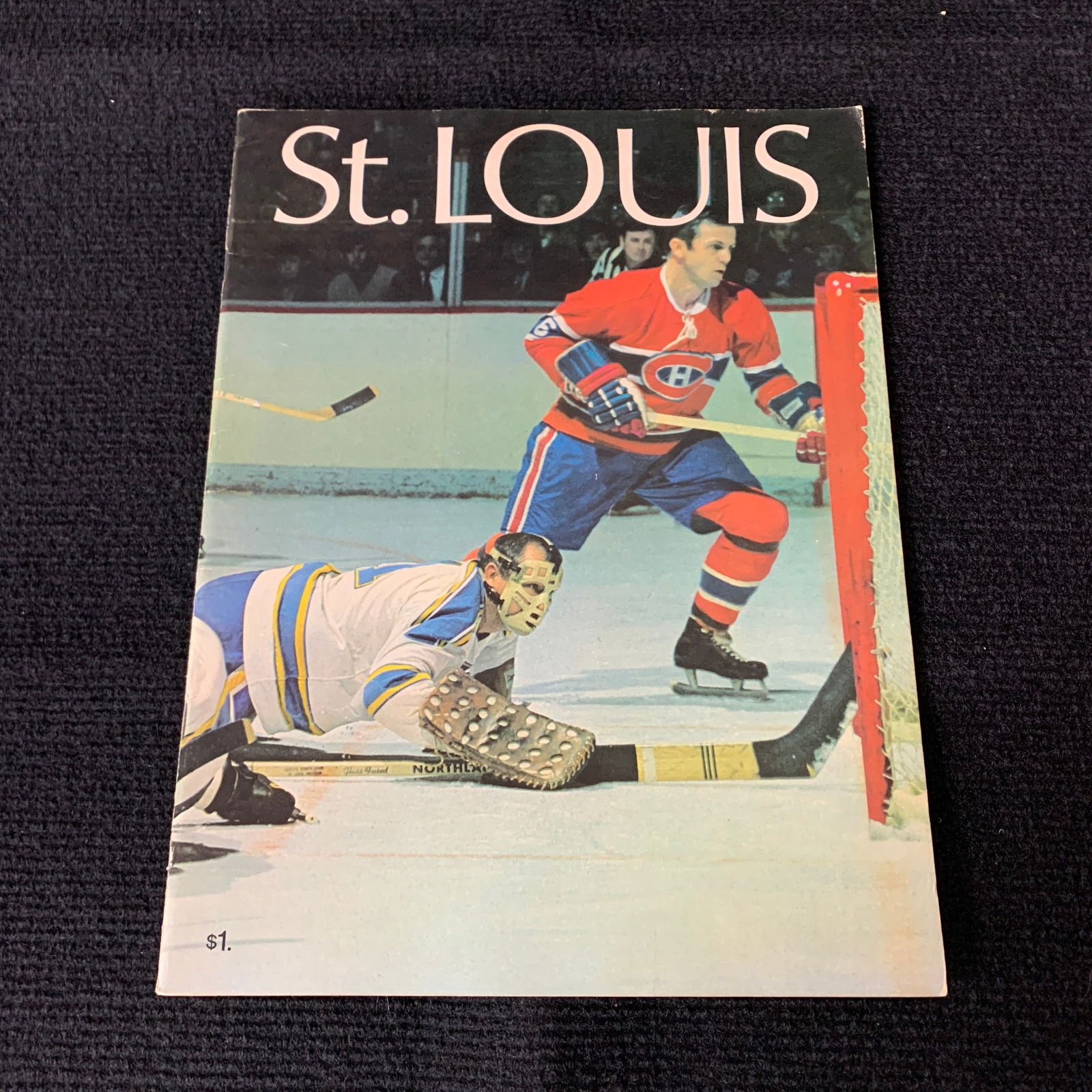 1970 Buffalo Sabres Magazine #11 St. Louis (1 of 3)