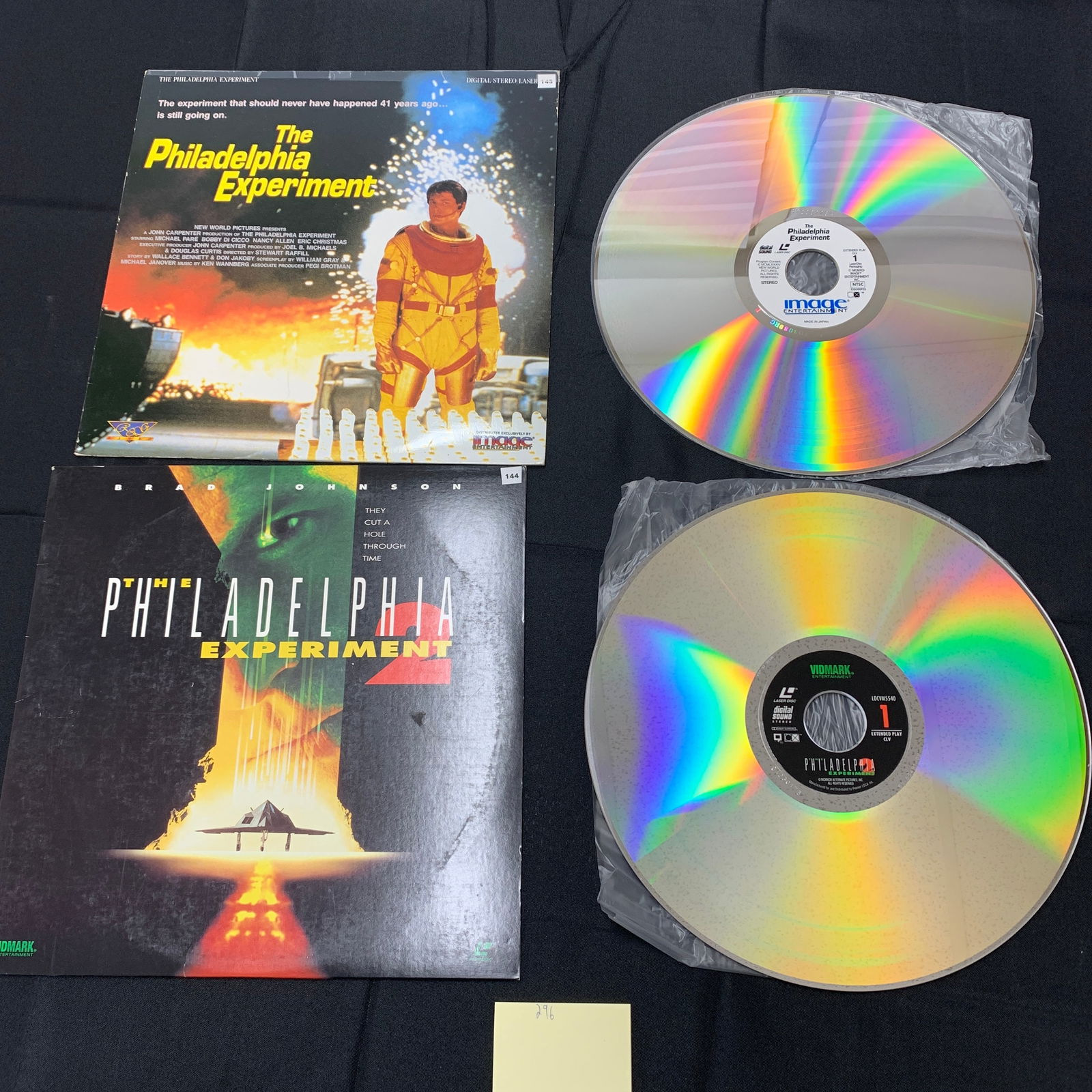 The Philadelphia Experiment 1 & 2 Laser Discs (1 of 2)