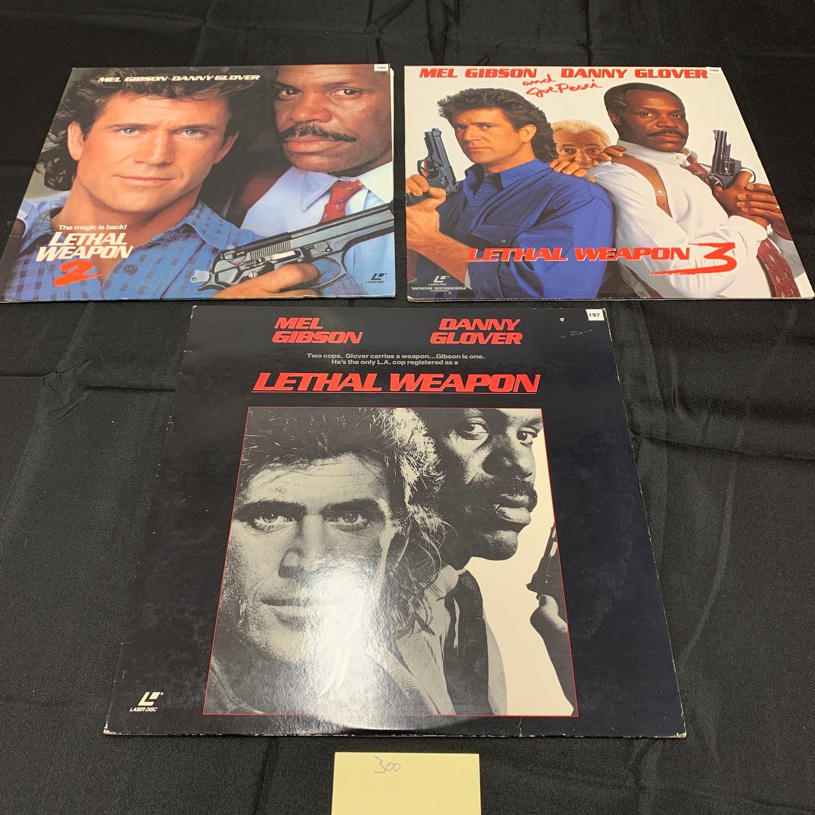 Lethal Weapon 1,2,3 Laser Disc Set (1 of 5)