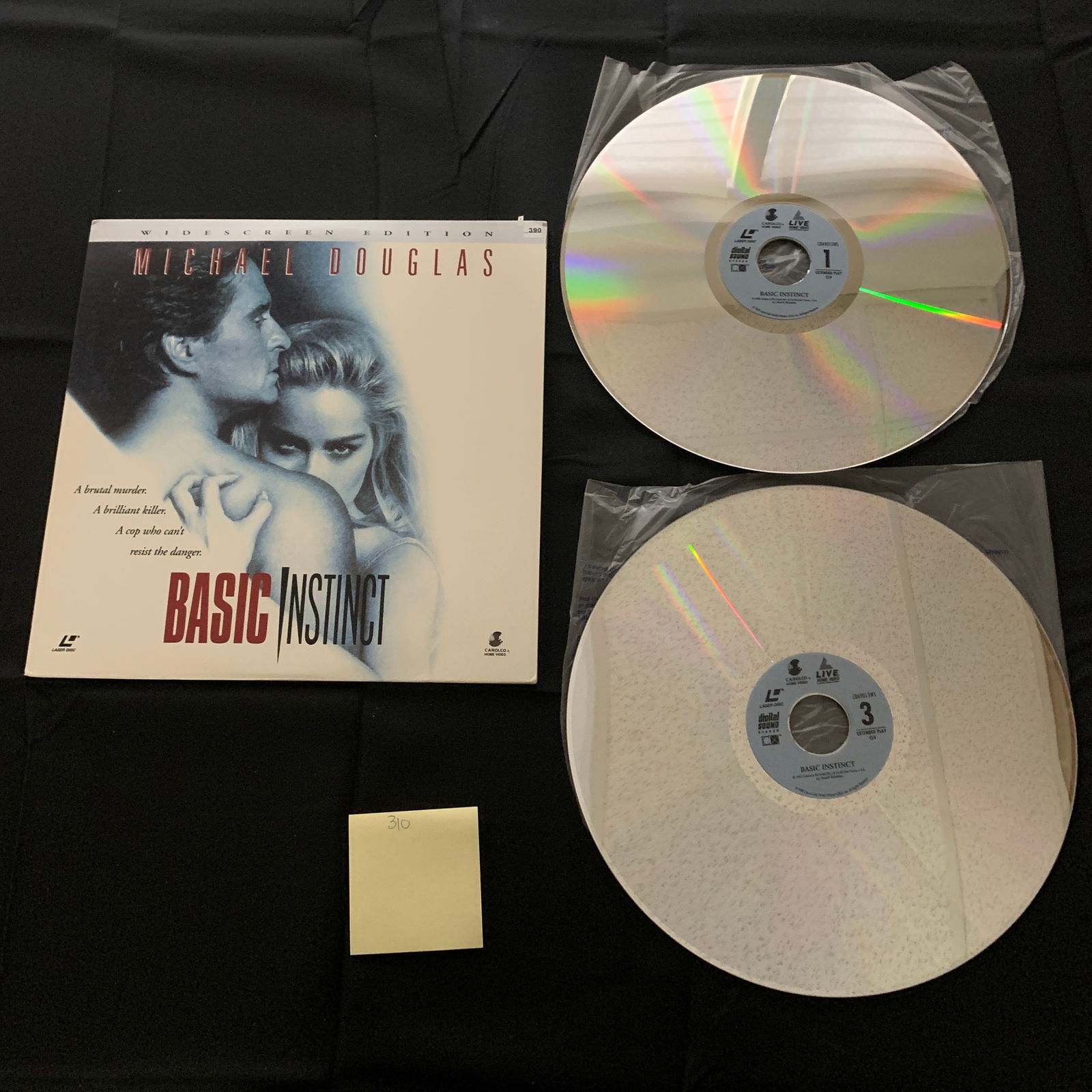 Basic Instinct Laser Disc (1 of 2)