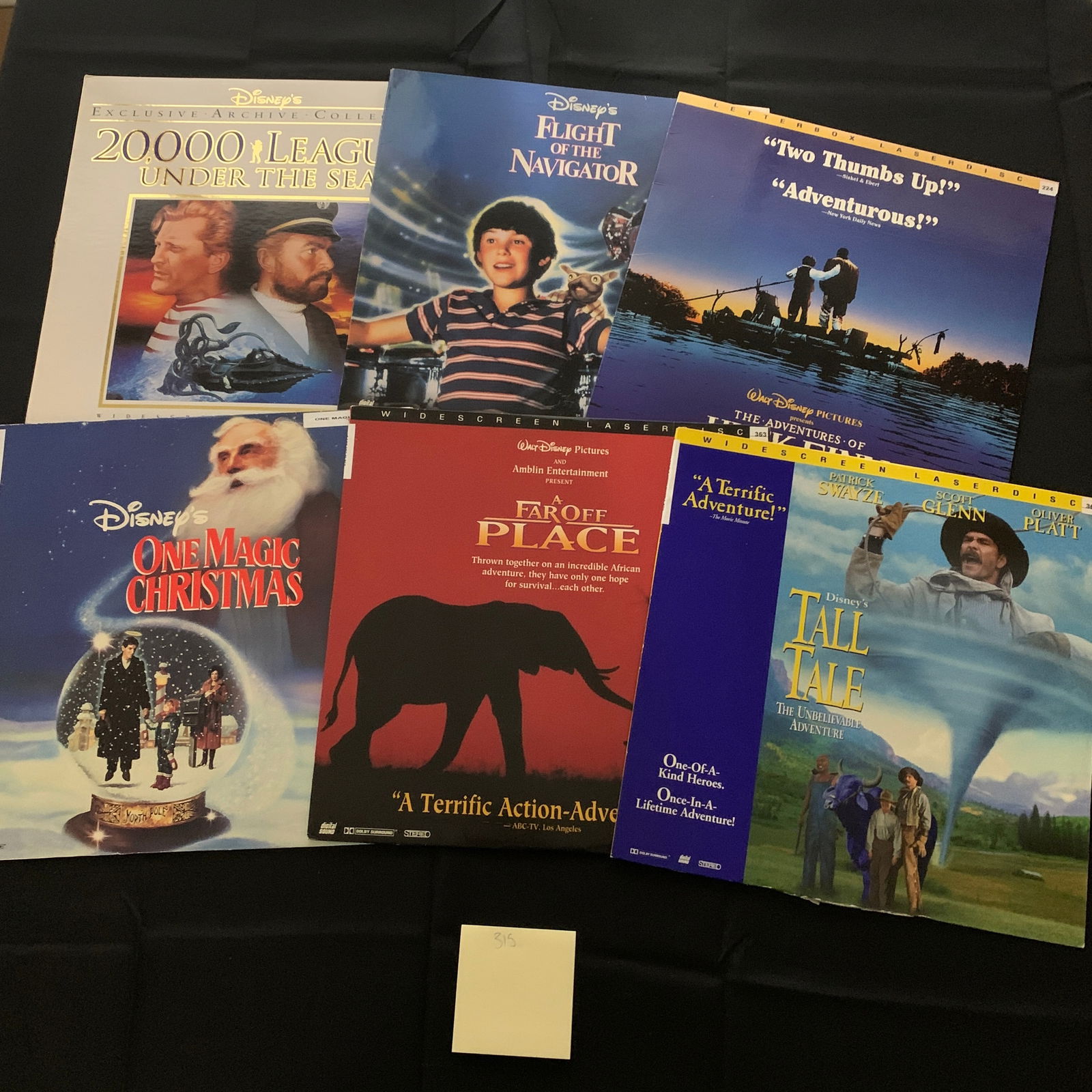 Disney Movies Laser Discs (1 of 3)