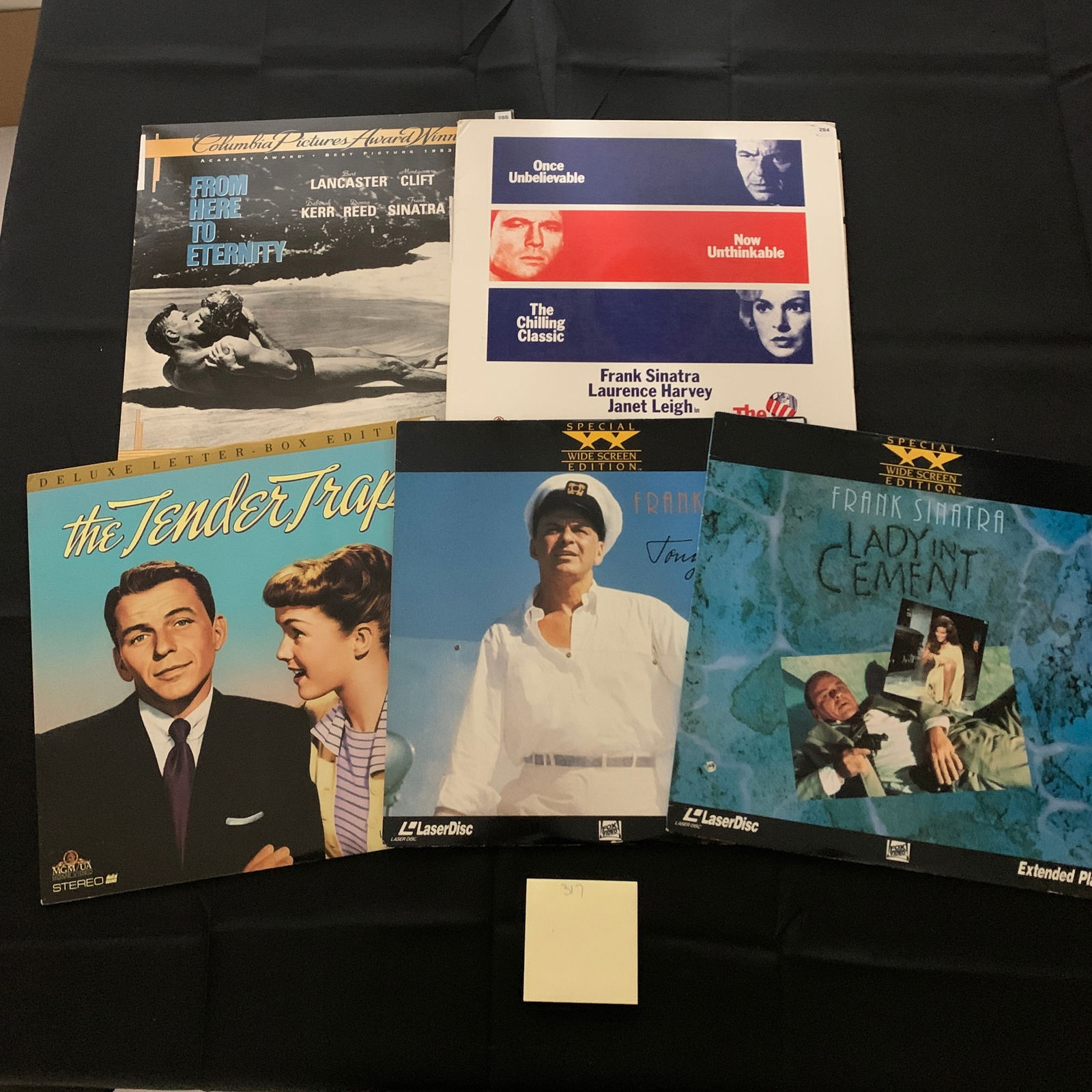 Frank Sinatra Movies Laser Discs (1 of 3)