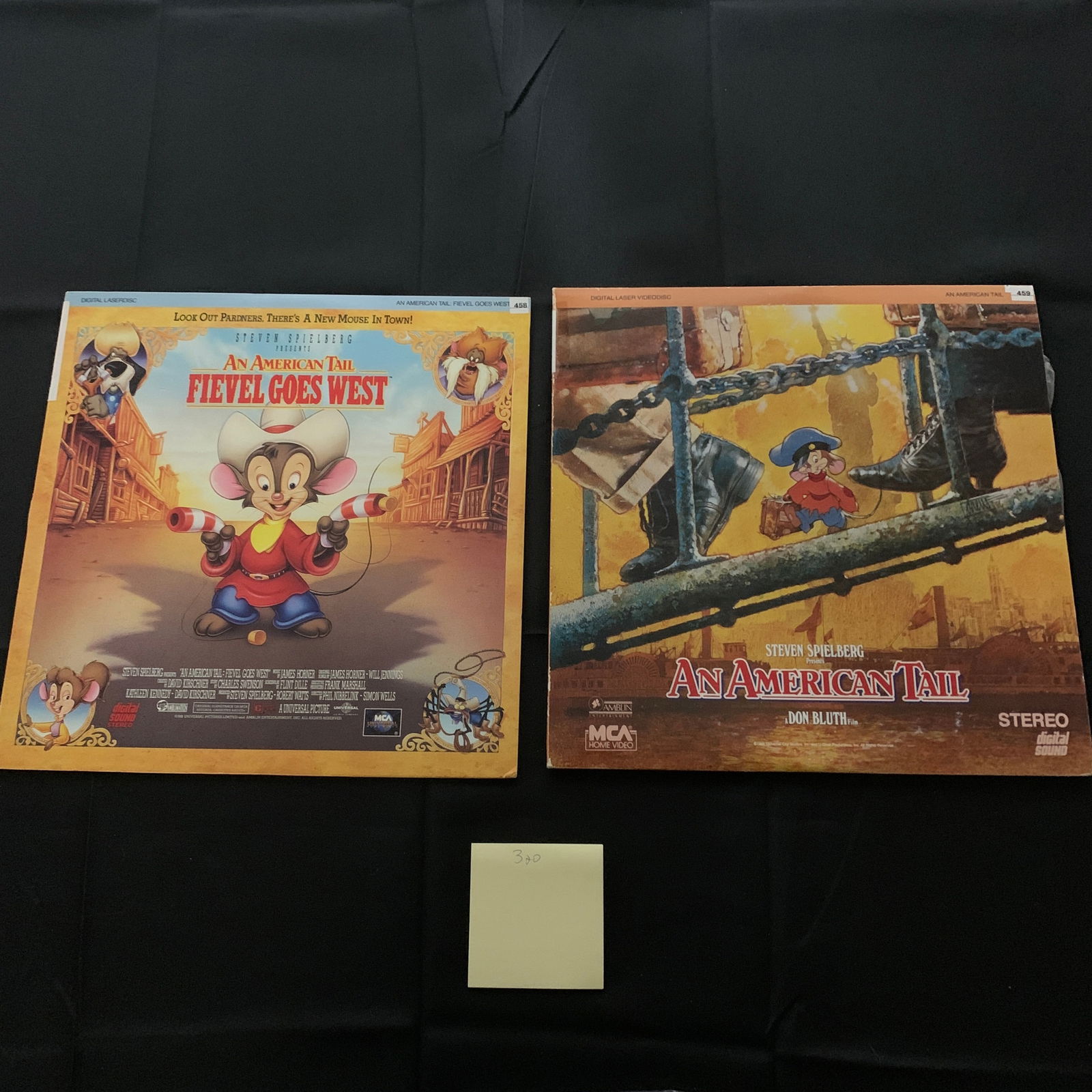 An American Tail Laser Disc Lot (1 of 3)