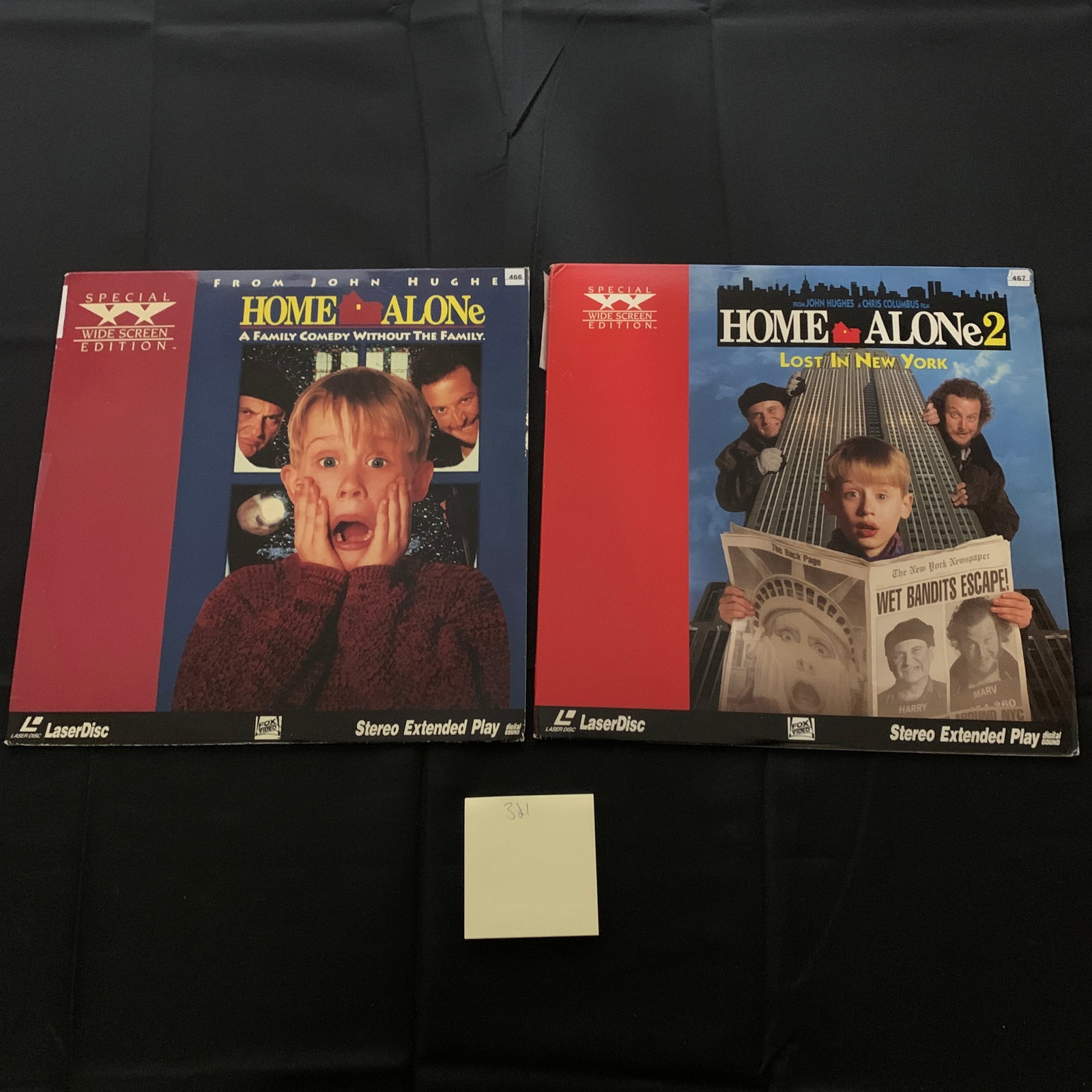 Home Alone 1 & 2 Laser Discs (1 of 2)