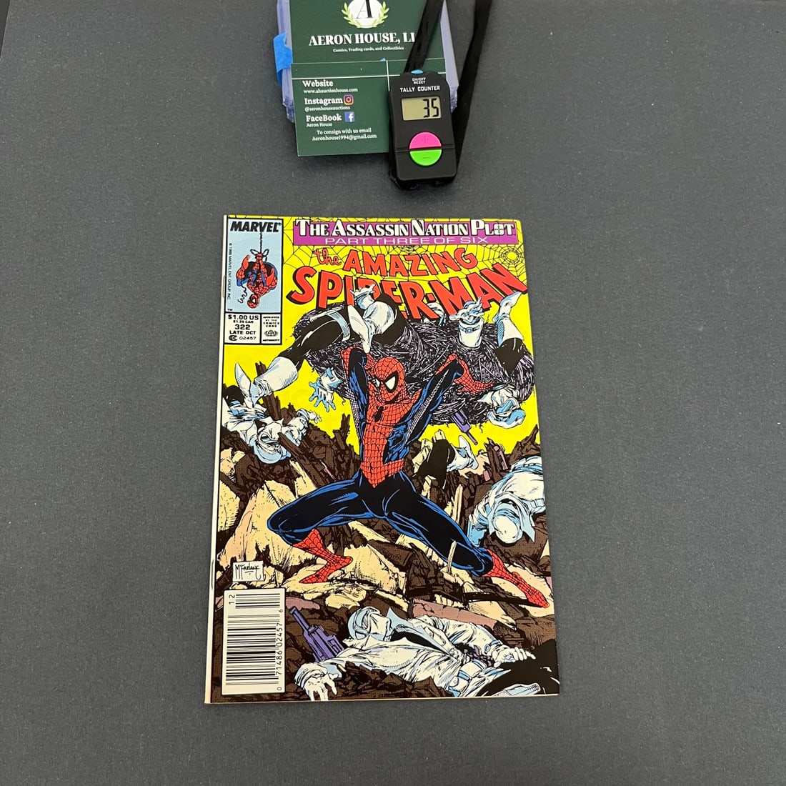 Amazing Spider-man 322 Newsstand Ed. McFarlane Art (1 of 2)