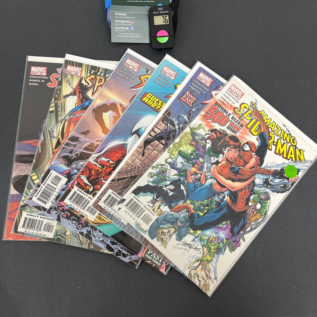 Amazing Spider-man Lot w/ issue 500 (1 of 2)