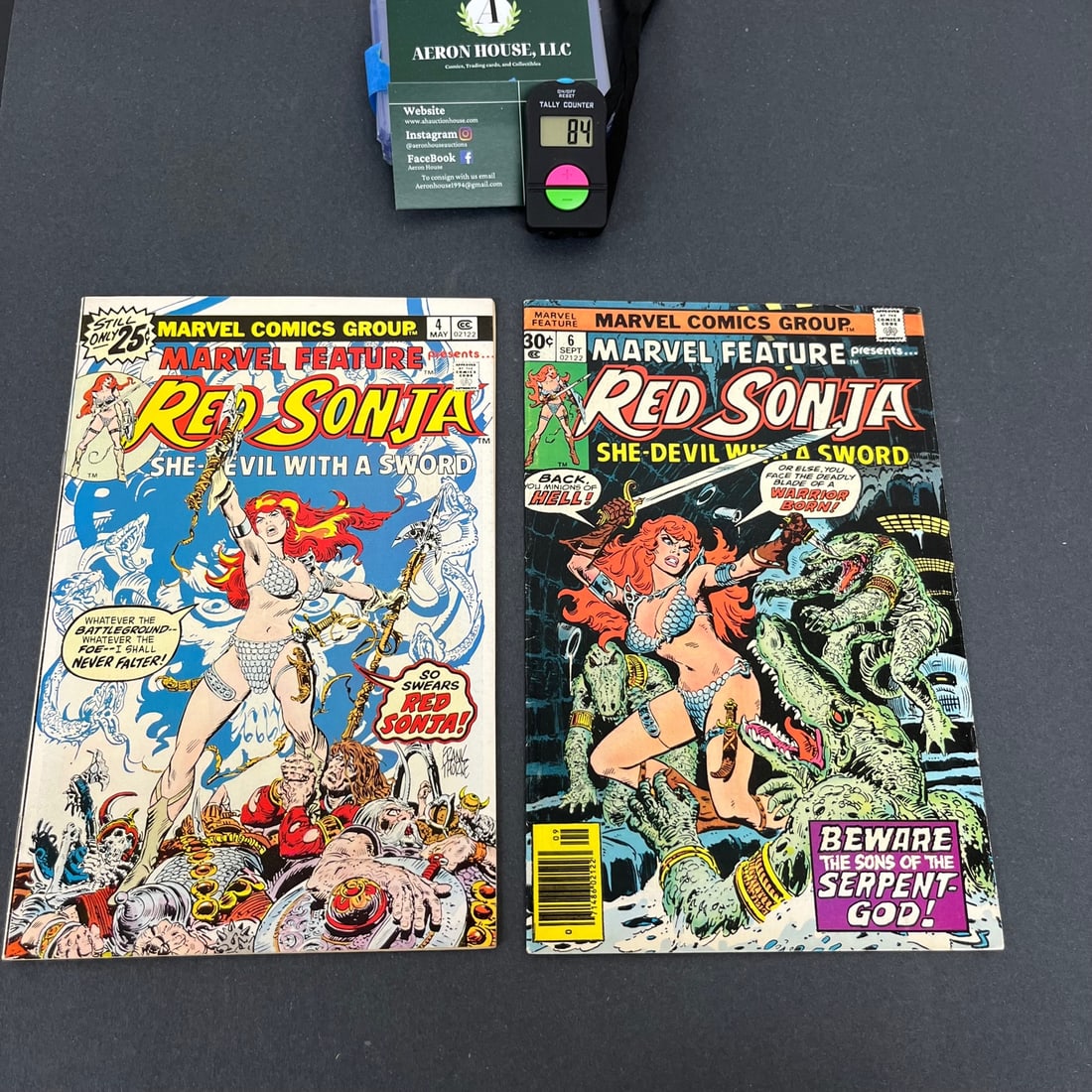 Marvel Feature 4 & 6 Feat. Red Sonja (1 of 1)