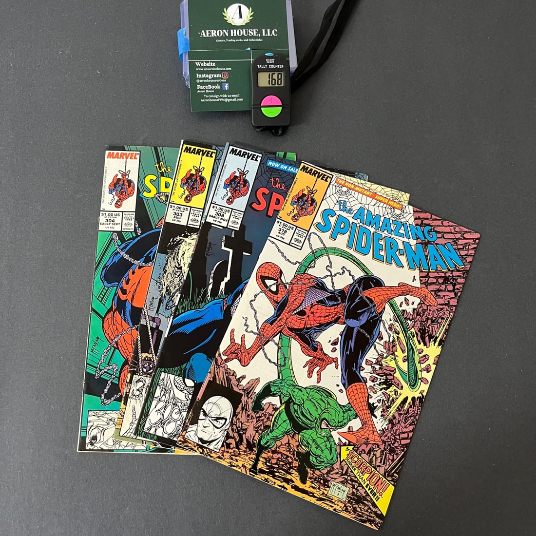 Amazing Spider-man McFarlane Lot Btwn/ 303-324 (1 of 4)