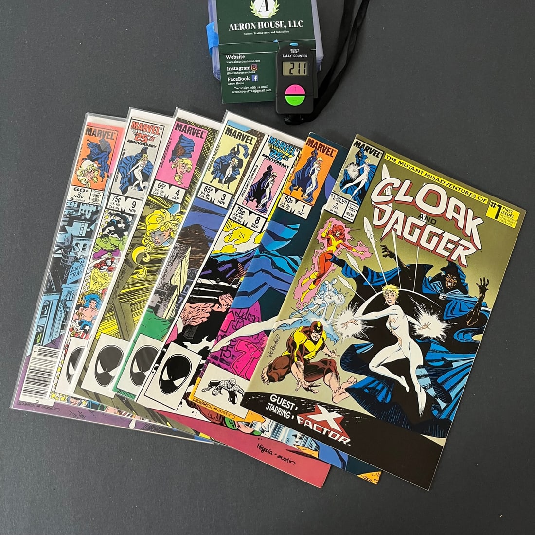 Cloak & Dagger Comic Lot w/#1 Issues (1 of 2)