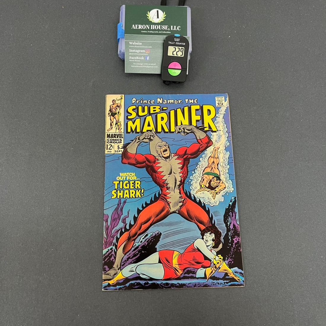 Sub-Mariner 5 1st Appearance Tiger Shark (1 of 2)